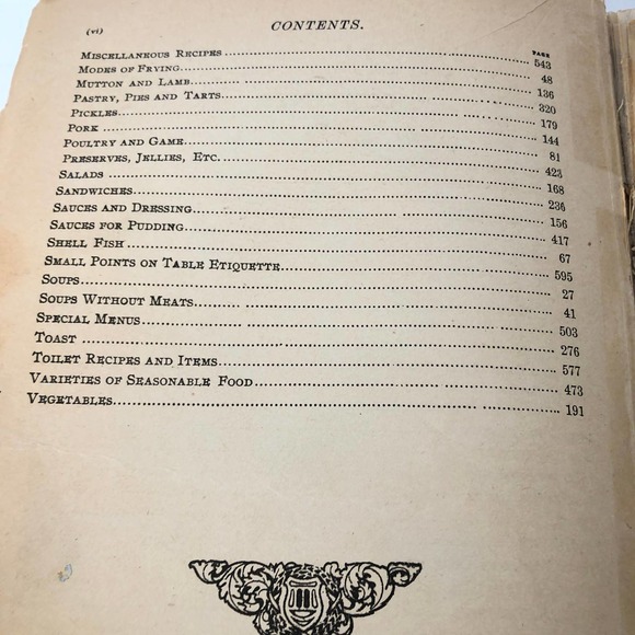 The White House CookBook Cook Book 1916 Edition Collectible - Picture 4 of 9